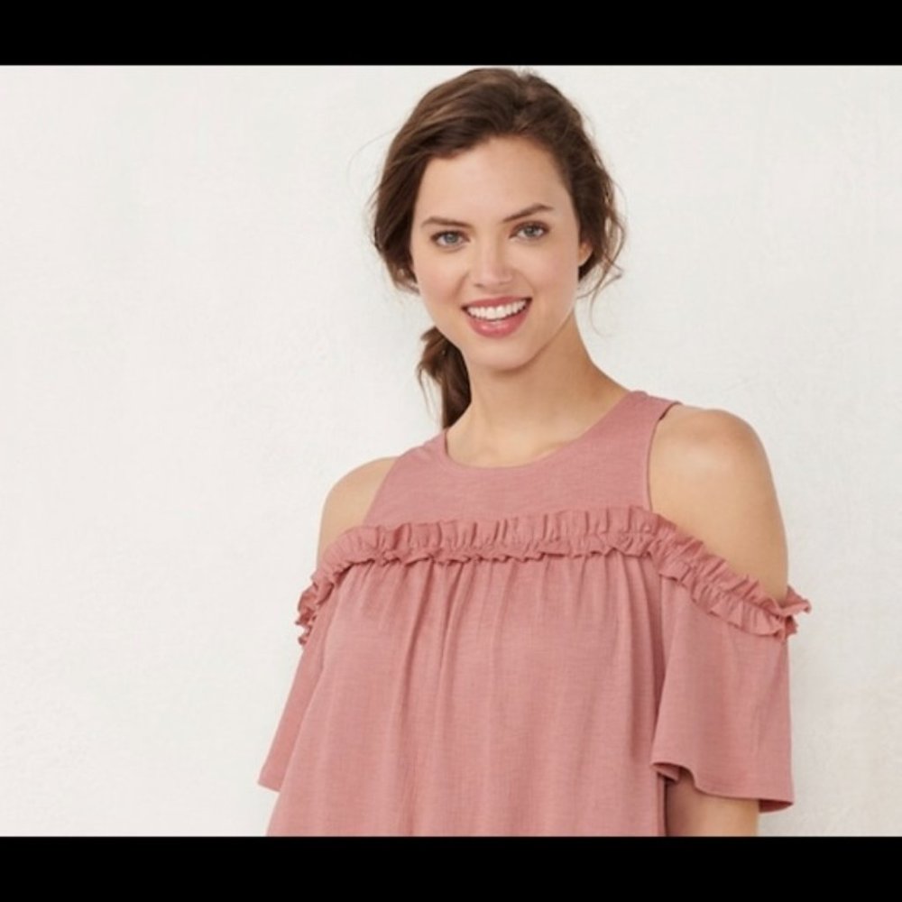 $5 SALE Lauren Conrad Off-the-Shoulder Top